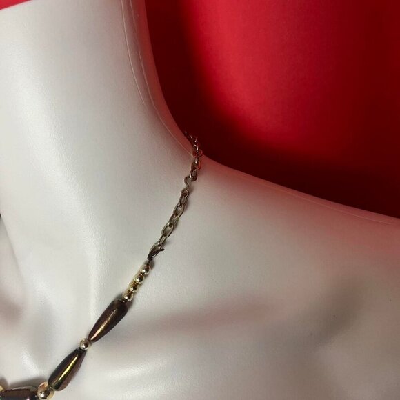 Handmade y2k necklace with chromatic beads 🖤🩷​​​​​ - Picture 3 of 3